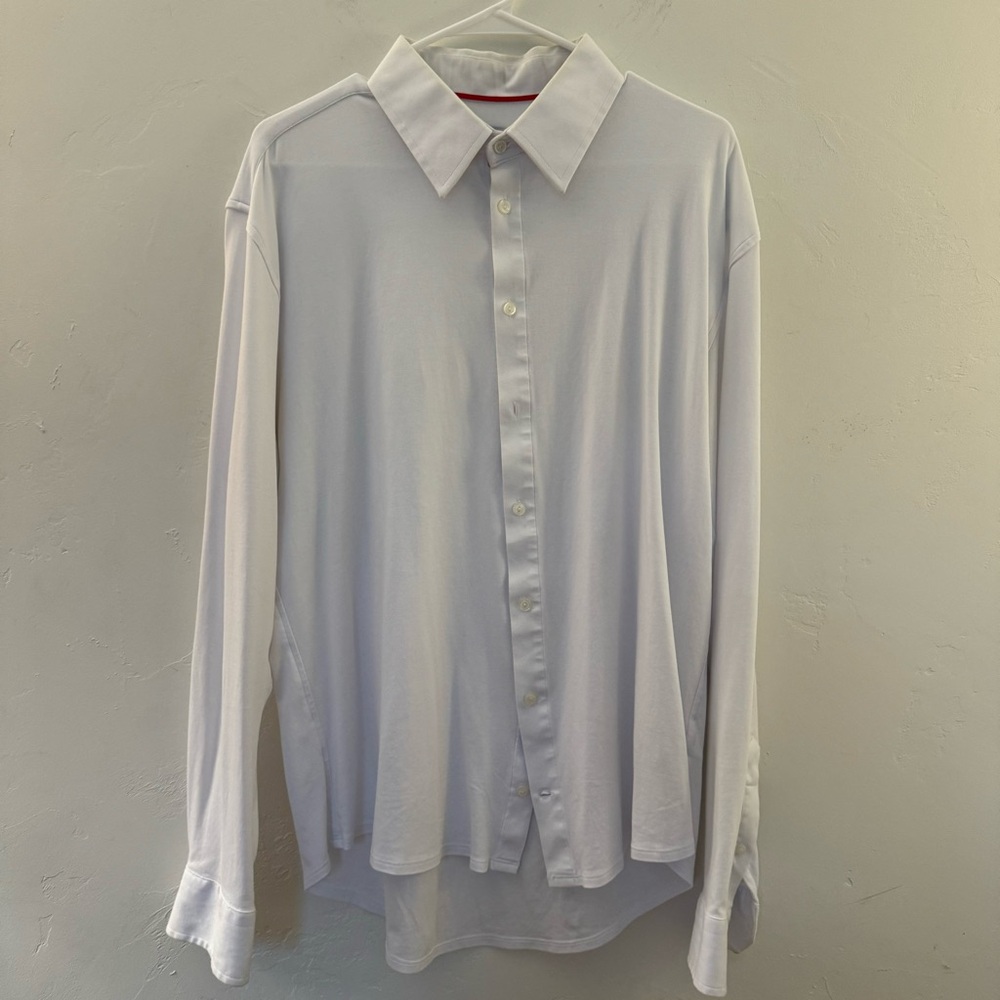 Classic White Men's Shirt